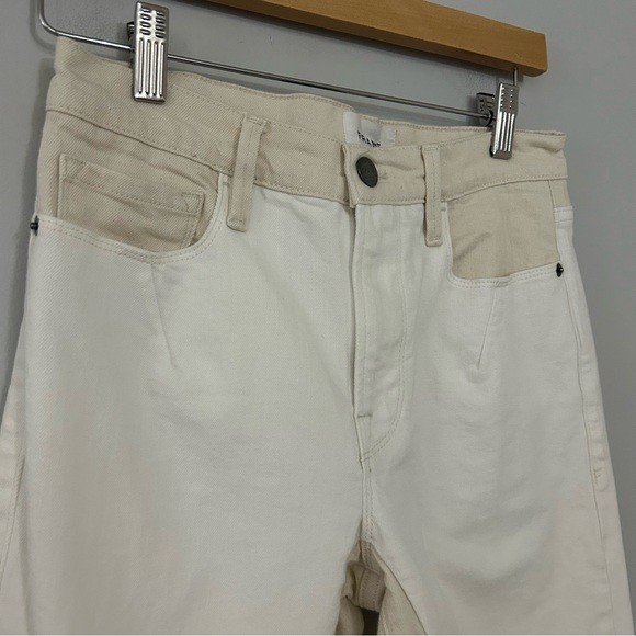 Frame Le Crop Mini Boot Crop Color Block - Picture 4 of 7